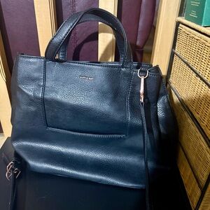 Matt & Nat Sleek Black Tote